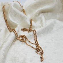 Load image into Gallery viewer, Antique 9ct Gold Longuard Chain
