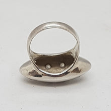 Load image into Gallery viewer, Vintage Sterling Silver and CZ Ring
