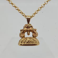 Load image into Gallery viewer, Vintage 9ct Gold Bloodstone Fob Seal
