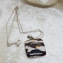 Load image into Gallery viewer, Sterling Silver Peanut Wood Jasper Pendant
