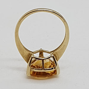 9ct Gold Citrine Ring