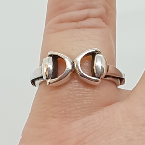 Sterling Silver Snaffle Ring