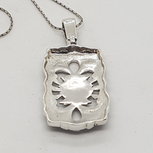 Load image into Gallery viewer, Sterling Silver and Marcasite Pendant
