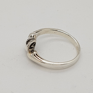 Sterling Silver Horse Hoof Ring