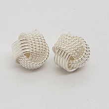 Load image into Gallery viewer, Sterling Silver Knot Earrings
