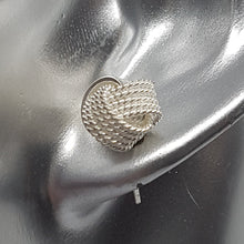 Load image into Gallery viewer, Sterling Silver Knot Earrings
