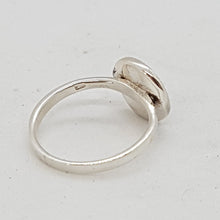 Load image into Gallery viewer, Sterling Silver Marcasite Circle Ring
