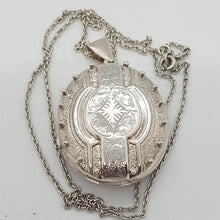 Load image into Gallery viewer, Sterling Silver Victorian Style Locket
