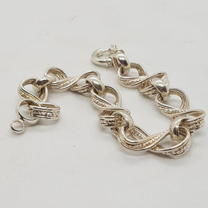 Sterling Silver Twist Bracelet