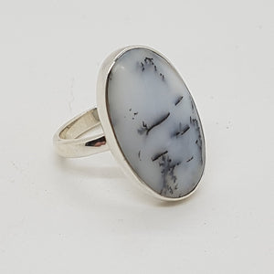 Sterling Silver Merlinite Ring