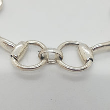 Load image into Gallery viewer, Sterling Silver Snaffle Bracelet
