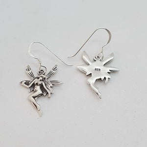 Sterling Silver Nymph Earrings