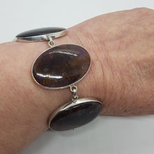 Load image into Gallery viewer, Sterling Silver Super Seven Bracelet
