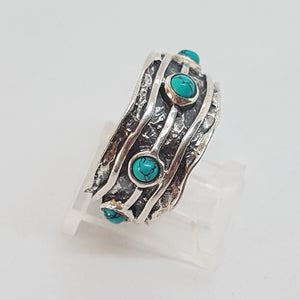 Sterling Sterling Turquoise Ring