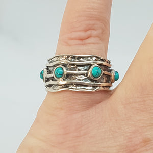 Sterling Sterling Turquoise Ring