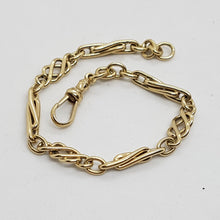 Load image into Gallery viewer, Vintage 9ct Yellow Gold Twist Bracelet
