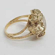 Load image into Gallery viewer, Vintage 9ct Gold Citrine Ring
